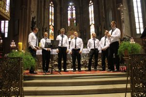 Klapa Kmeti u zagrebačkoj katedrali